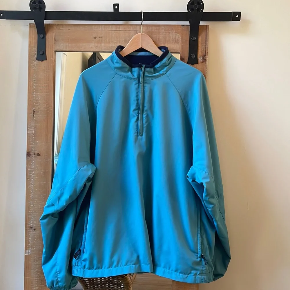 adidas 1/2 Zip Short Sleeve Pullover Size XL